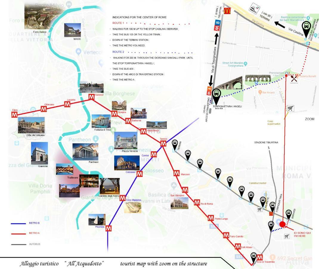 Alloggio Turistico All'Acquedotto Lägenhet Rom Exteriör bild